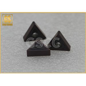 Buy cheap Hard Steel Triangle Carbide Inserts , Hardbess Tungsten Carbide Tool Inserts product