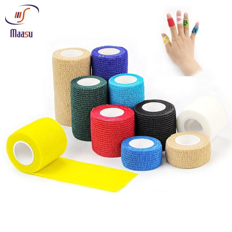 100% Cotton Medical Sport Bandage Pure White Mesh Breathable
