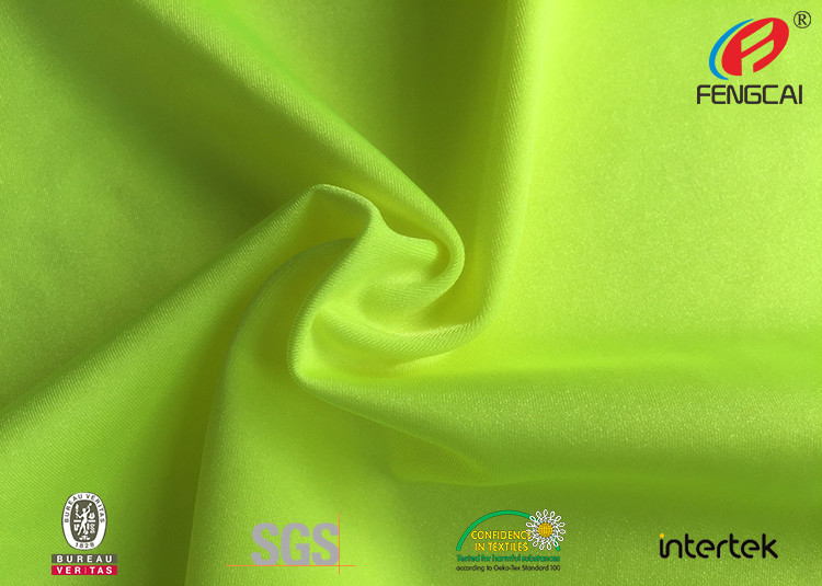 Polyamide Swimwear 96 Nylon 4 Spandex Fabric , Stretchable Nylon Fabric 40D/40D