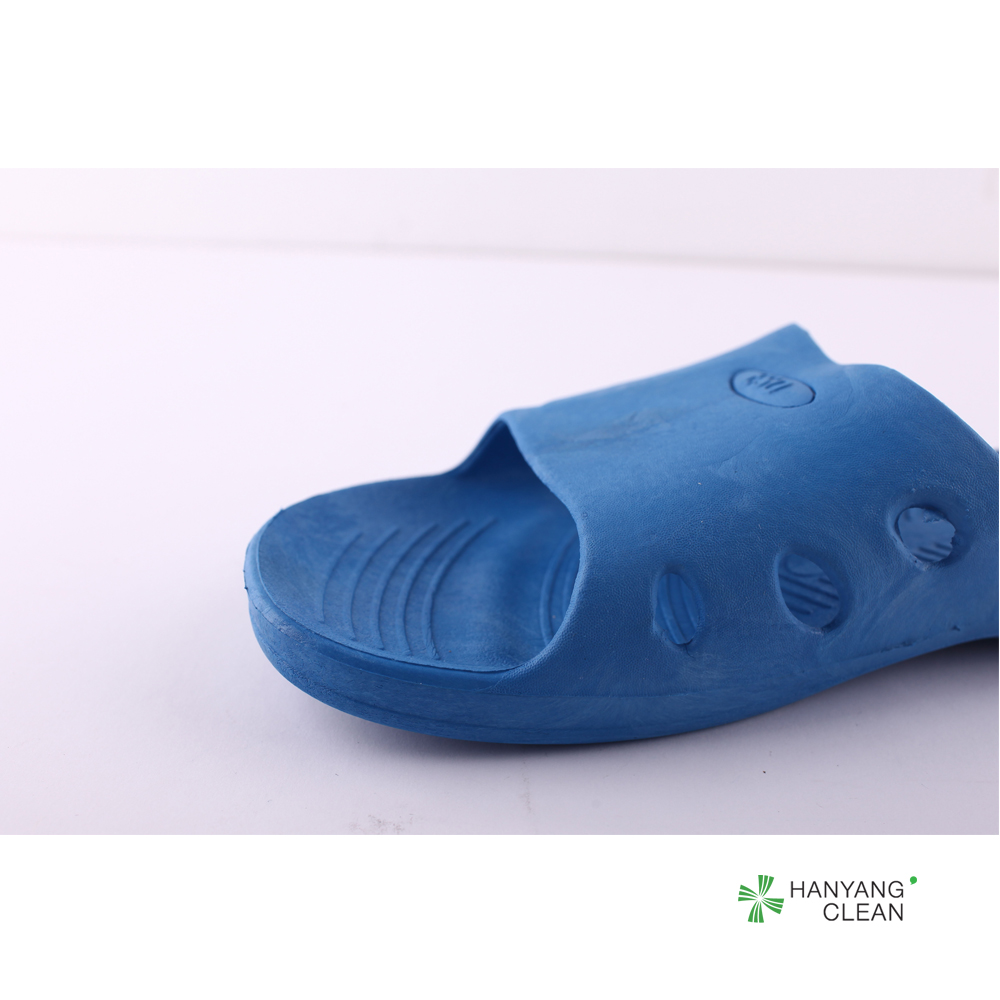 Unisex ESD SPU Blue Safety Shoes Slipper Anti Static