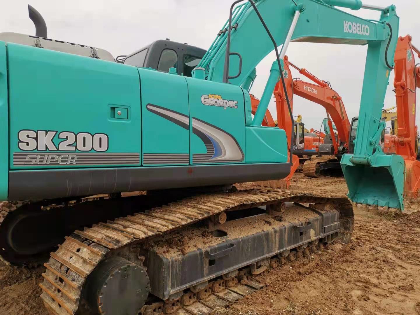 Low Loss Operating System 20T SK200-8 Used Kobelco Excavator