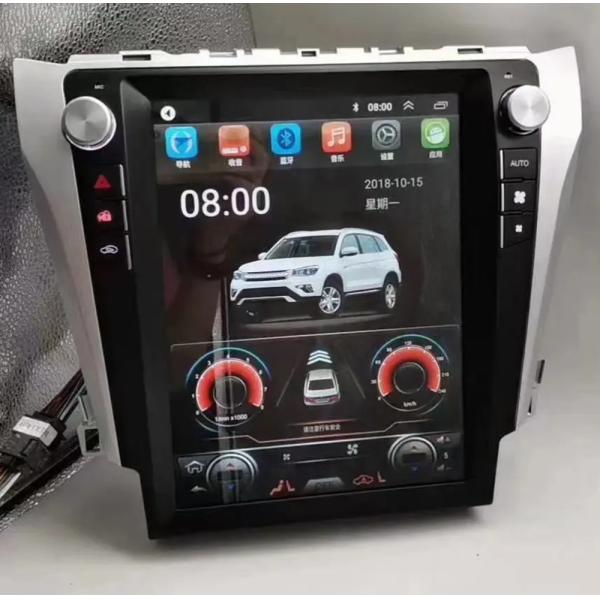 Tesla Vertical Screen Android Car Video 12.1in For Toyota Camry 2012-2017 Navigation