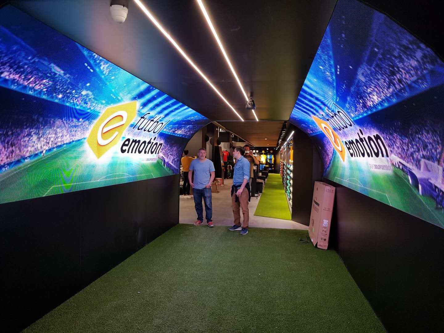 Intuitive Indoor LED Screen for Easy Configuration and Management
