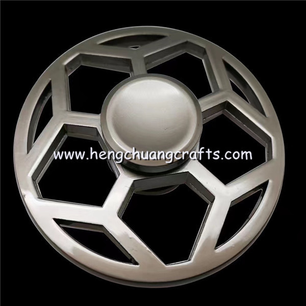 Children Finger Spiral Bearing Fidget Desk Toy Hydro Gear Tri-Spinner Bat Spinners Ring Hand Spinner