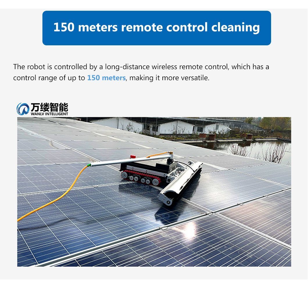 High-Quality Automated Cleaning Machine Solar Panel Cleaning Robot Kit for Maintenance Photovoltaic Panels