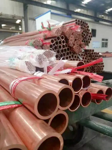 99% Pure Copper Tube for Heating Application with Elongation (≥ %) of 45%(B30)
