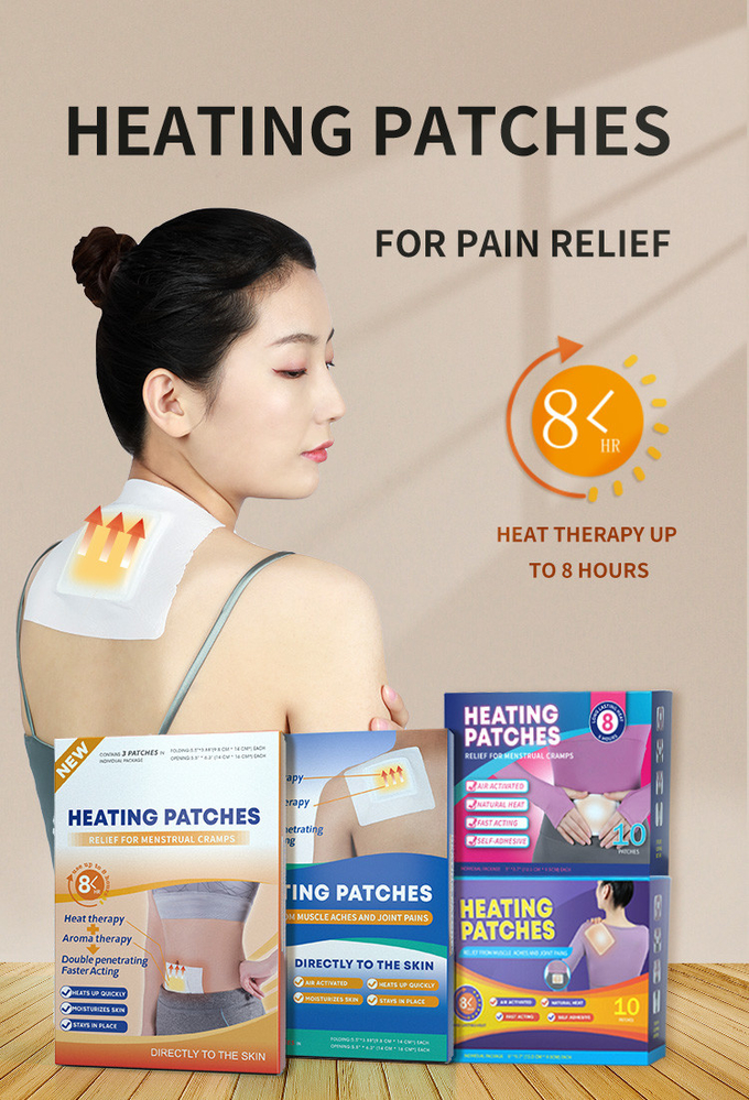 Air Activated Back Pain Heat Patch Pain Relieve Back Pain Pads OEM