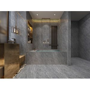 China 800x800mm Polished Glazed Gray Marble Floor Tile on sale