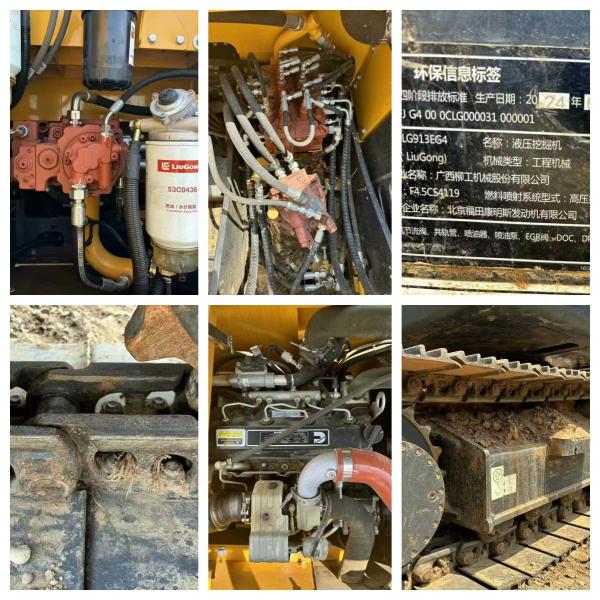 2024 Used LiuGong 915E 15Ton Excavator Full Service CE ISO Construction and Mining