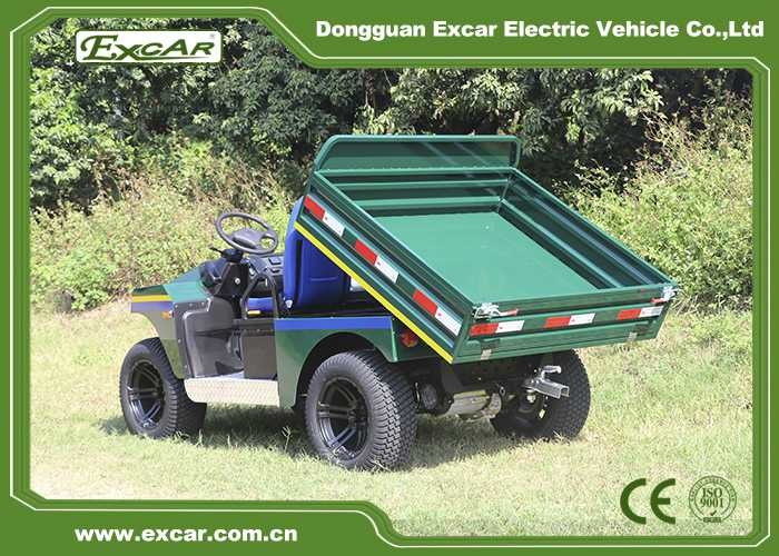 Aluminum Chassis Electric Golf Carts With Cargo Lithium Ion Battery 150ah