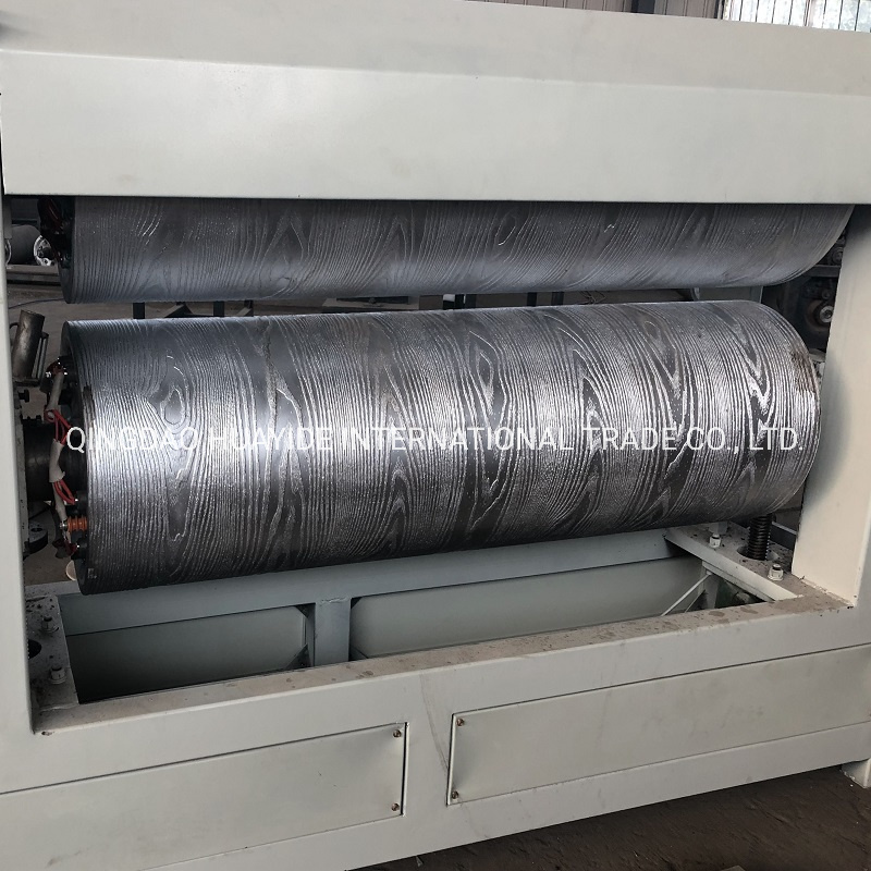 High-Class WPC Embossing Machine  High-Grade Wood Plastic Embossing Machine