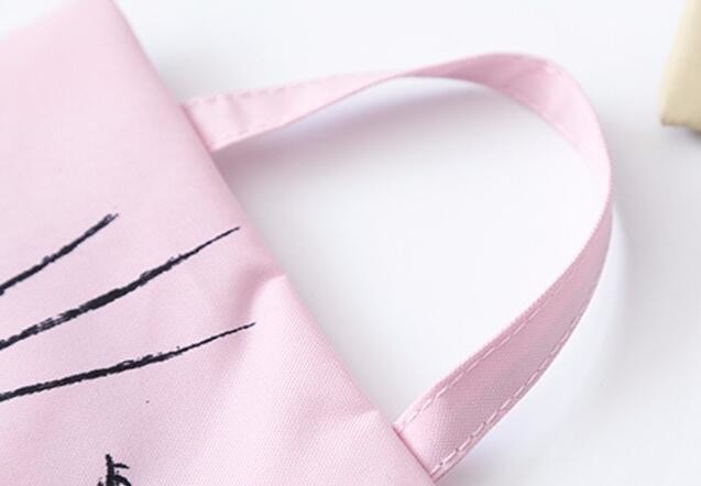Professional Cosmetic Bag Canvas Zipper Pouch Wholesale, Private Label Makeup Bag, Canvas Bag with Zipper bagplastics