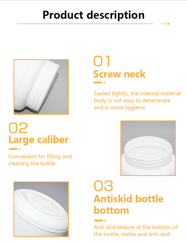 Customized Empty Narrow Head Syrup Pump Dispenser 3000ml Food Grade Container Matching