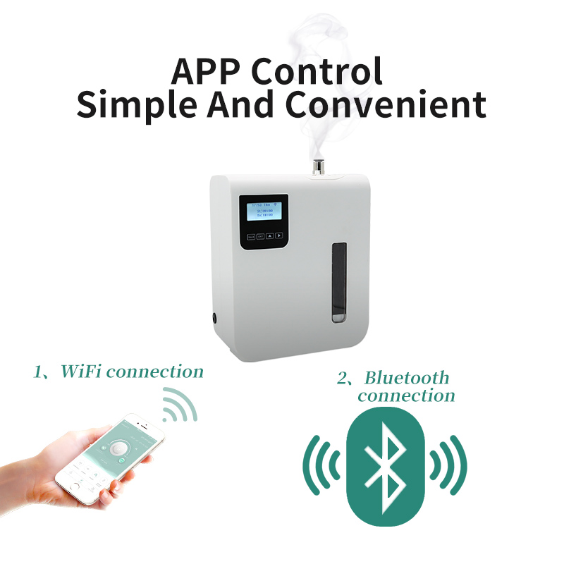 Cold Atomization Pure Essential Oil Aromatherapy Machine Smart WIFI Control Wall-mounted Home Commercial Aromatherapy Machine