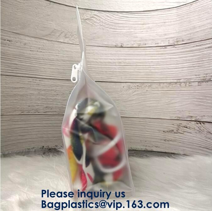 Slider Zipper Pvc Pouch Clear Vinyl Pvc Zip lockk Bag,Package Vinyl Transparent Pvc Bag Cosmetic Packing Bagease