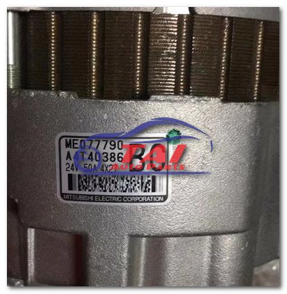 Nikko Electric GENUINE NEW 6D24T ALTERNATOR 24V 50A Output