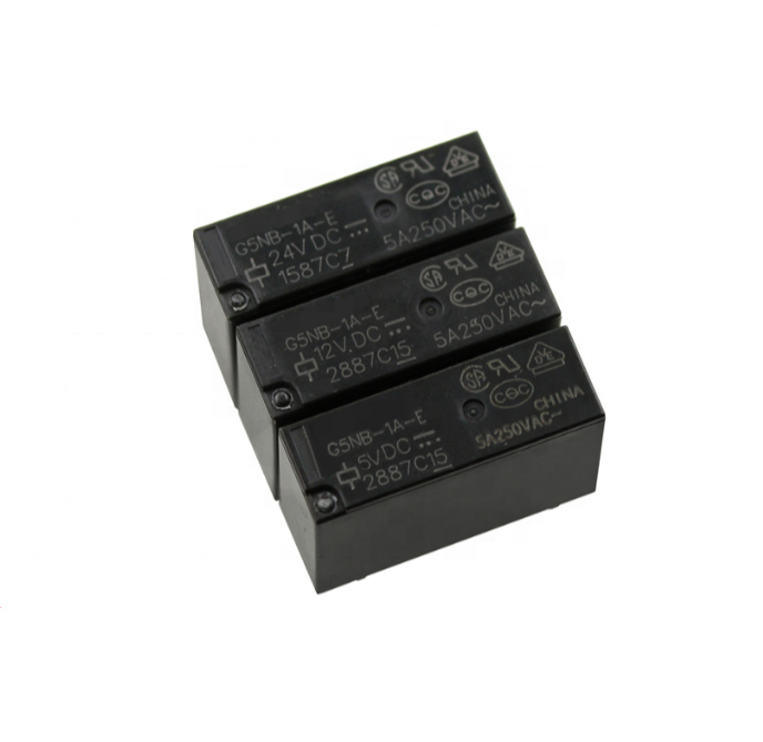 Hot selling relays G5NB-1A-E-5VDC G5NB-1A-E-12VDC G5NB-1A-E-24VDC 5V 12V 24V 4pin DIP original
