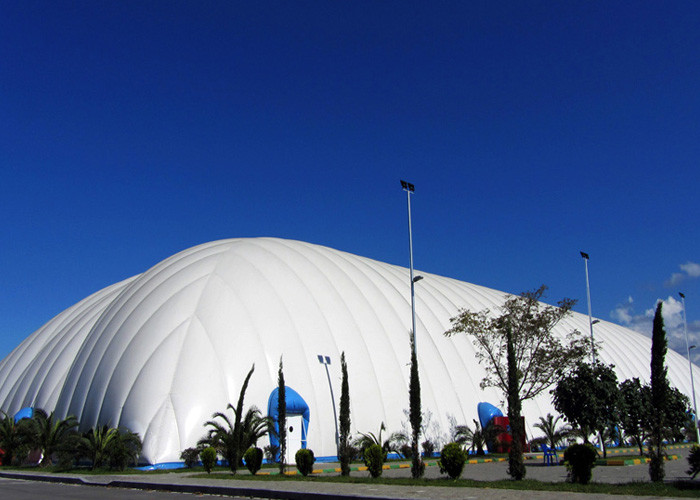 White Outdoor Inflatable Giant Tent Big Structure for Events / Large Air Building