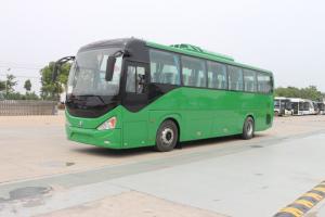China Green Used Coach Bus Diesel 49 Seat Long Tour Bus LHD Equipped A / C Very New 2018 Year on sale