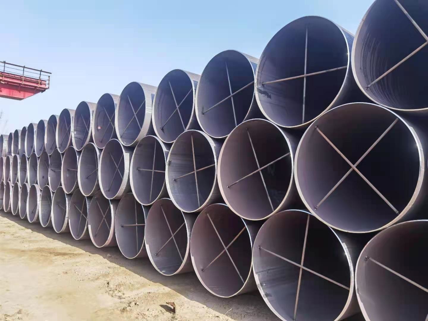 API 5L X42 X52 Lsaw Steel Pipe Large diameter steel pipe tube