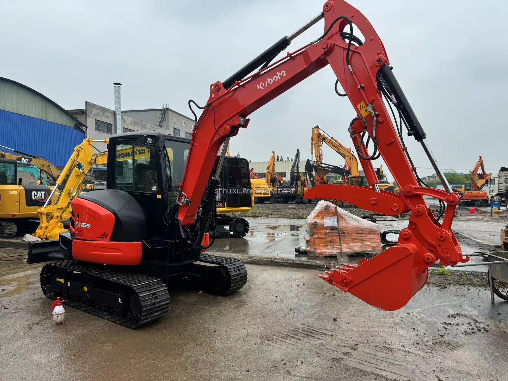 Low Price used excavator 6.5Ton Hydraulic KUBOTA KX165 digger secondhand KUBOTA165 excavators original Japan for sale