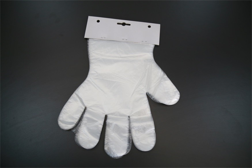 Polyethylene Food Grade Disposable Gloves Clear How Density Polyethylene Material