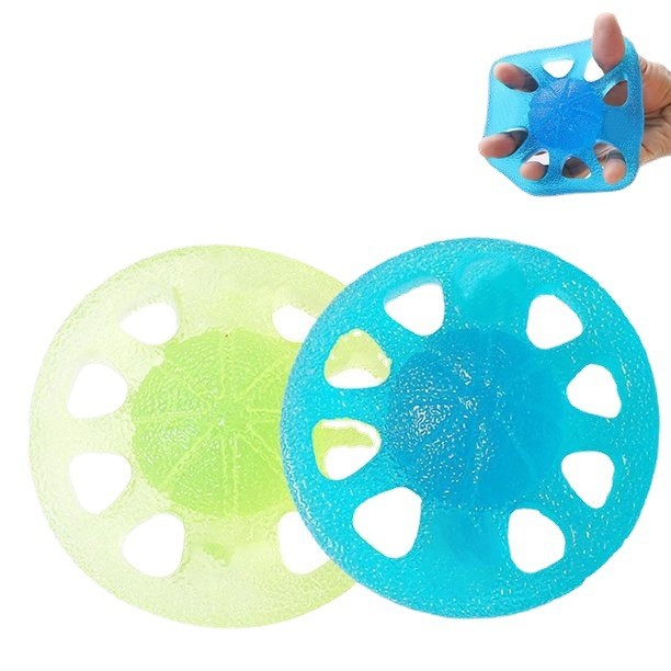 Cushioned Soft ‎Silicone Hand Finger Grip Strengthener Adjustable Resistance Levels