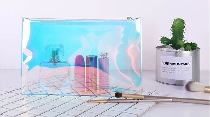 Eva Clear Vinyl Makeup Cosmetic Bag , Cosmetic Travel Bag Promotional