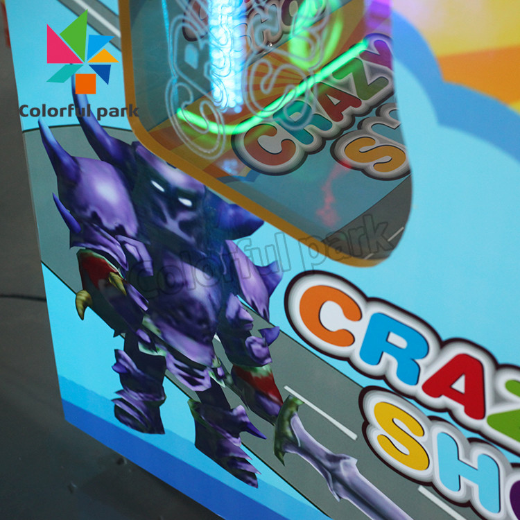Zombie War Lottery Game Machine Ball Shooting Monster Realms 200W