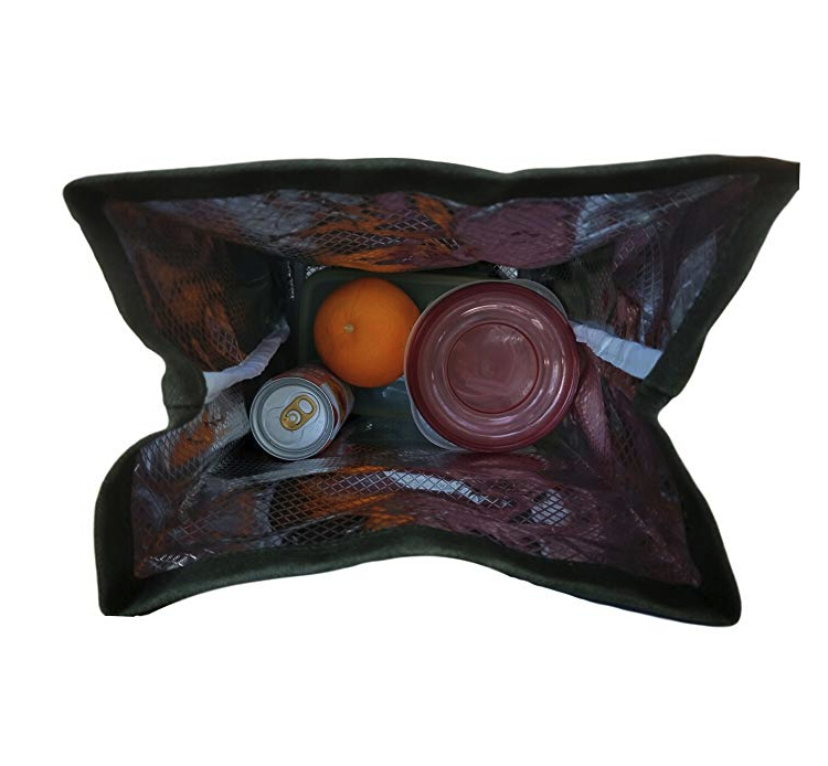 Waxed Canvas 6 Can Cooler 100% Cotton PU Leather Waterproof With Carrying Handle