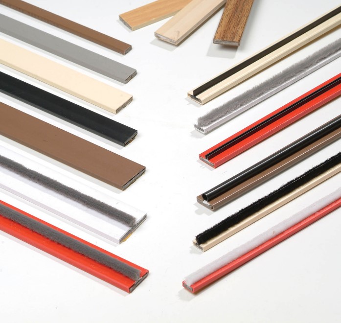 Aluminum Window and Door Extrusion Rubber Seal Graphite Heat-resistant Smokeproof Strip