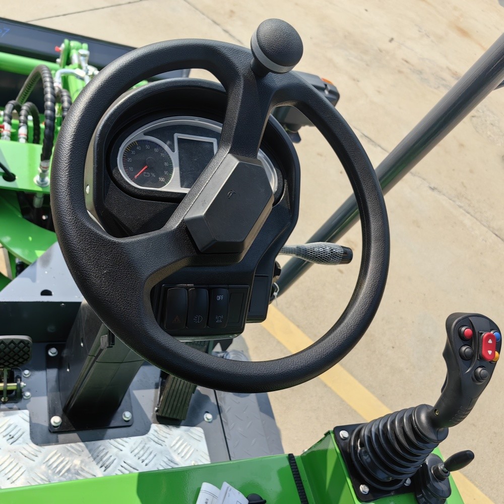 CE Mini Electric Wheel Loader Machine Battery Powered