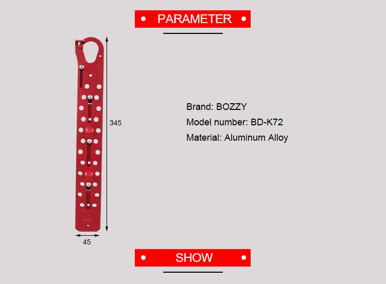 24 Padlocks Vinyl Coated Hasp , Wear Resistant Safety Hasp Lock Red Color