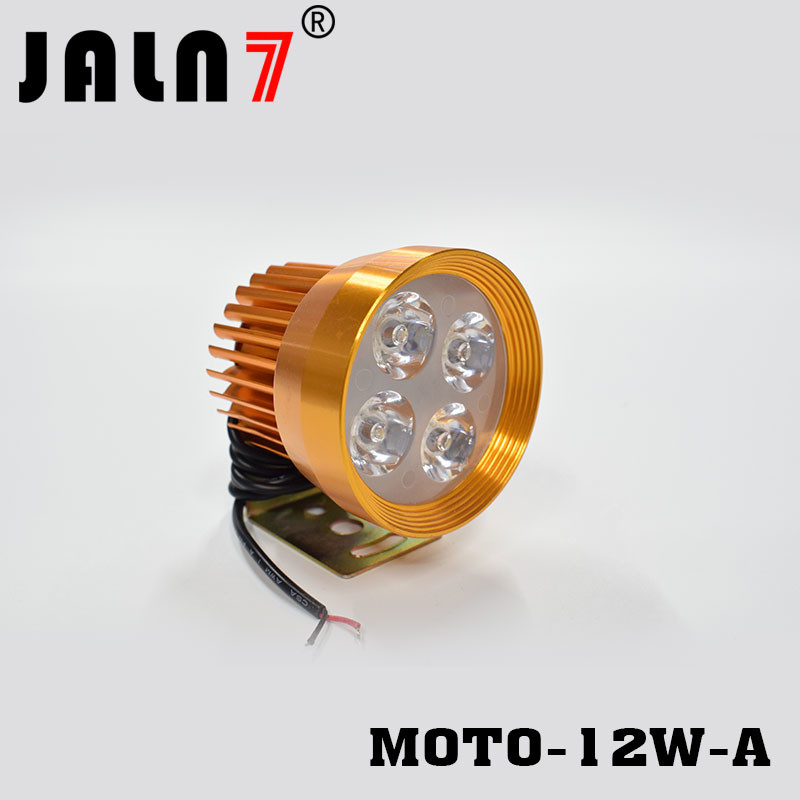 Motorcycle Headlight Led JALN7 12W Driving Lights Fog Light Off Road Lamp Car Boat Truck SUV JEEP ATV Led Light