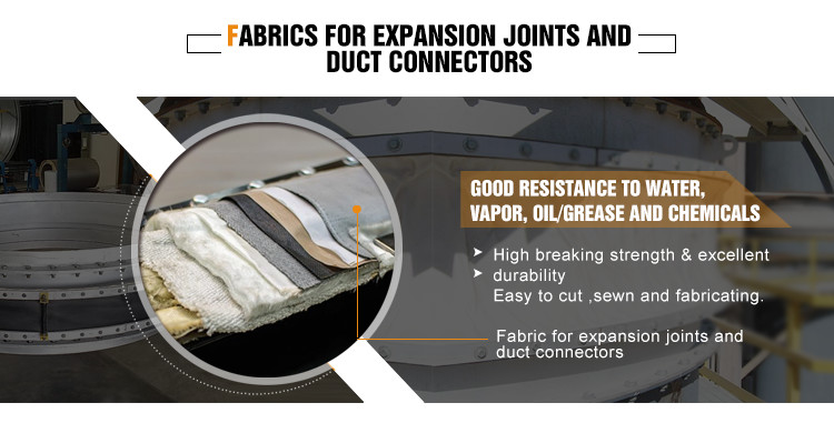 Smoke Curtain Woven Fiberglass Cloth Heat Insulation Fireproof 2050 G/M2
