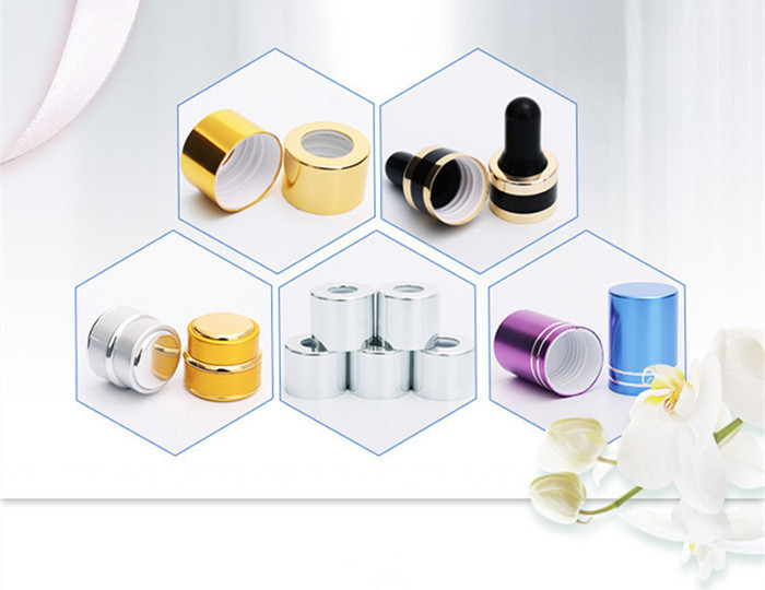OEM 22mm Plastic Bottles Caps Essential Oil Dispensing Child Resistant Covers Lids