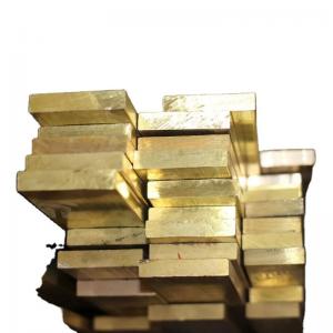 China Oiled Brass Flat Bar Stock C19600 C19700 Flat Copper Bar on sale