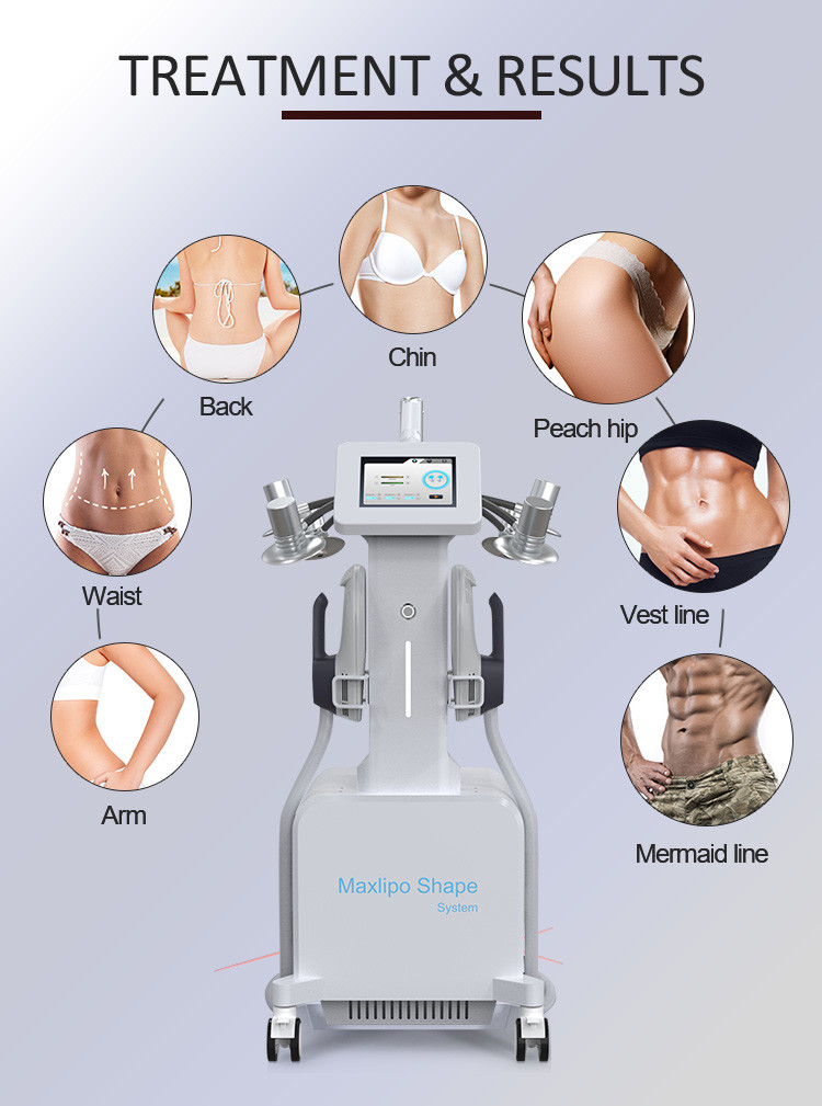 800W-3500W Fat Melting Device 6D laser Muscle Building Machine