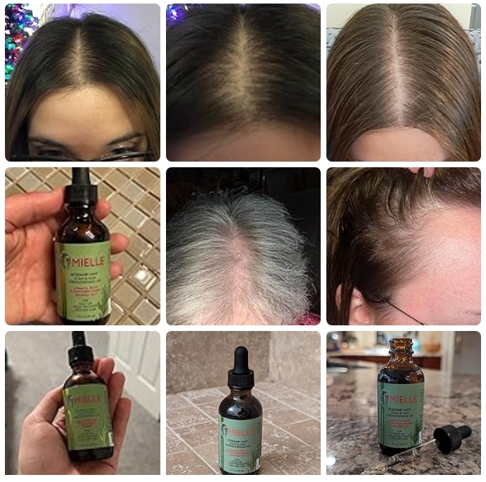 Biotin Enriched Rosemary Mint Hair Regrowth Shampoos Deep Cleansing for Fragile Damaged Hair