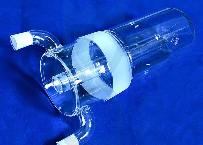 Transparent Heat Resistant Silica Quartz Glass Tube Large Diameter Morse 6.5
