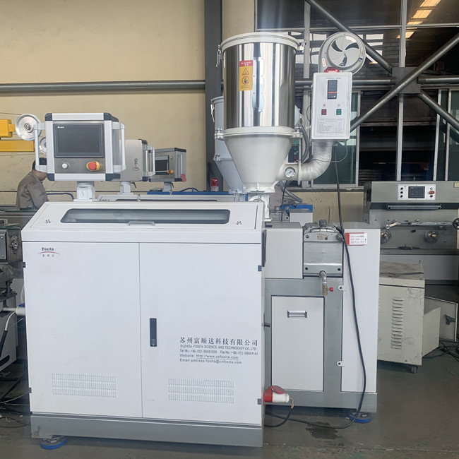 1.75mm 30kg/H Pla Filament Extruder , 3d Filament Making Machine