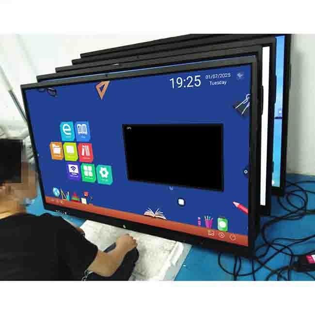 PC Whiteboard 4k Smart Interactive Flat Panels For Education And Conference