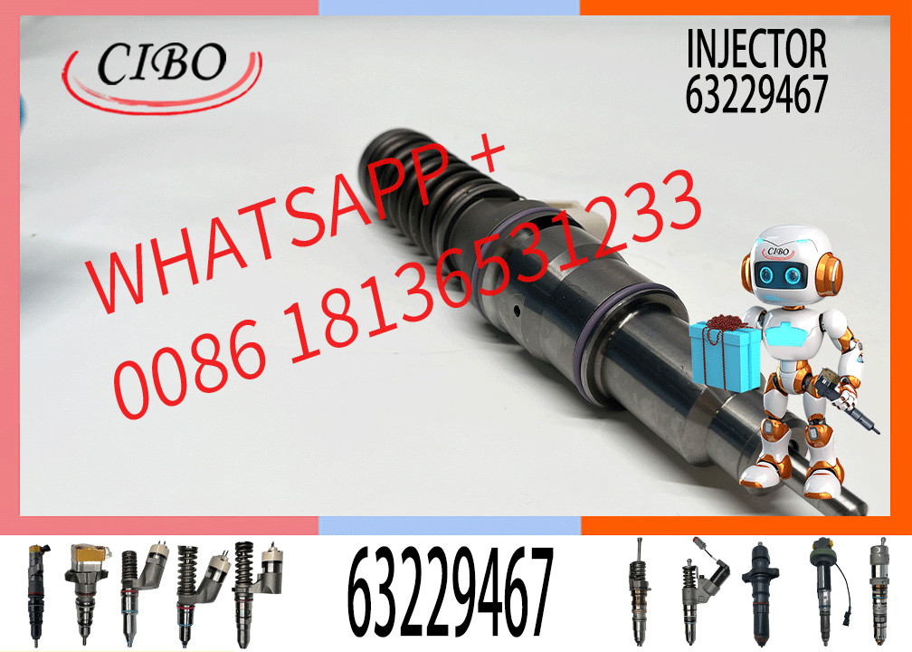 Diesel Fuel Injector 63229467 63229468 Engine Common Rail Fuel Injector 33800-84830 BEBE4D21001 33800-84840 BEBE4D21002