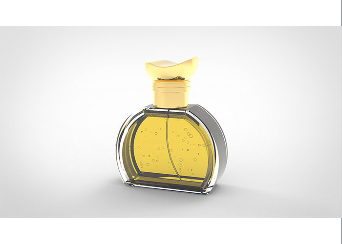 Creative Silver Gold Color Metal Zinc Alloy Zamac Perfume Bottle Lid For Wine Candle