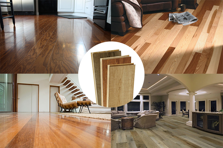 Red Oak Engineered Wood Flooring for Smooth Herringbone Design in Demand