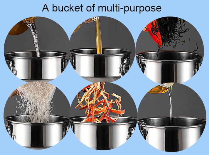 20L 304 Stainless steel 0.8mm ThicknessMulti-purpose storage milk can
