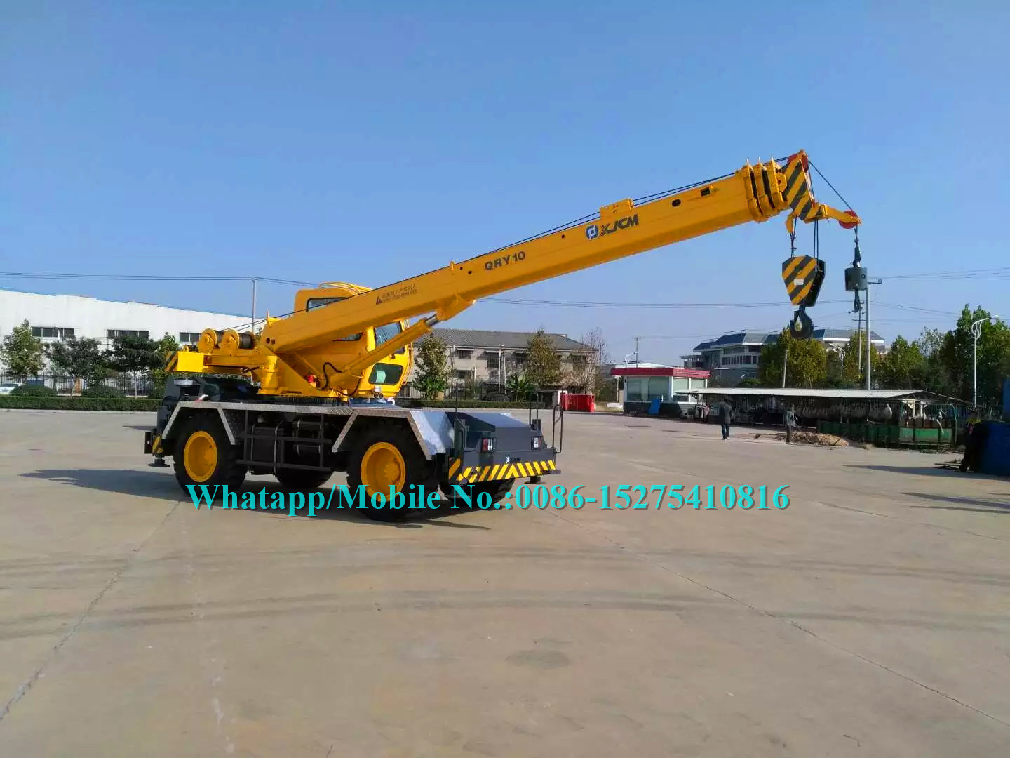 Brand New 10 Ton XCMG RT10 Mobile rough terrain crane telescopic Boom With Cummins Engine