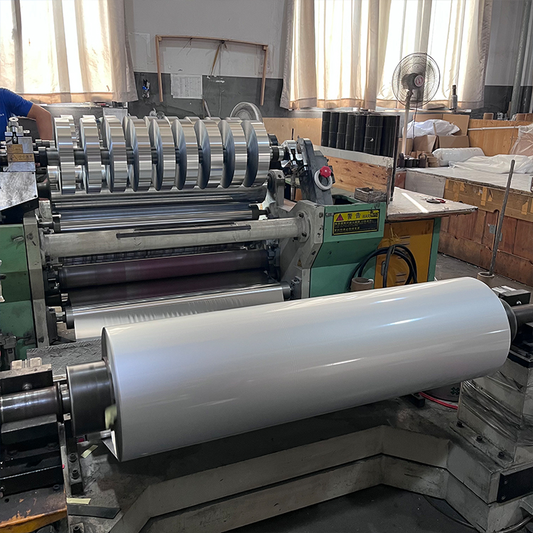 12u Coated White Polyethylene PE Metallized PET Film Food Soft Petg Film Silver Crystal Mirror Pet Film