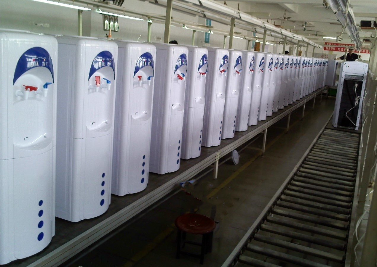 3 Taps Free Standing Water Dispenser 200V 50Hz External Heating Resistance
