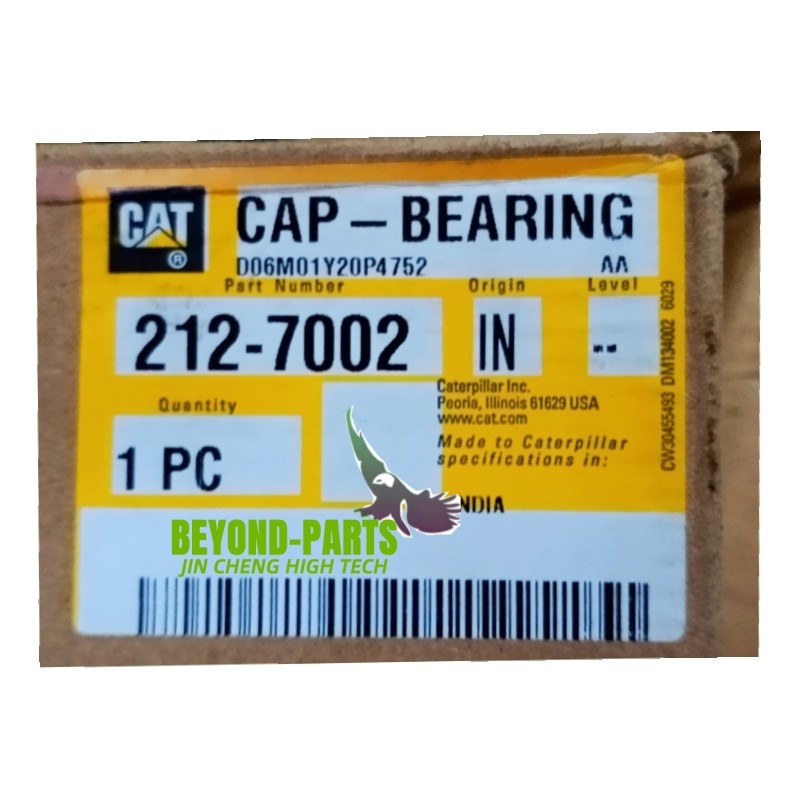 catererpillar Excavator Spare Parts Bearing Cap 212-7002 2127002
